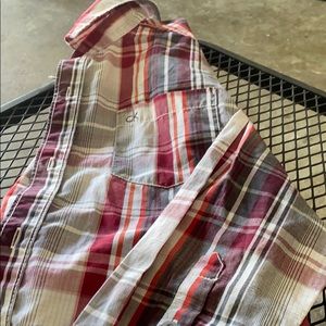 Long sleeve plaid shirt